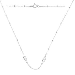 Baza łańcuszkowa typu Ankier 2-elementowa*srebro AG 925*A 030 PL 2,0 CHAIN 77 45 cm