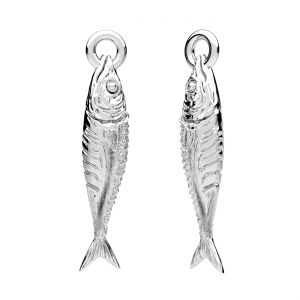 Zawieszka - ryba*srebro AG 925*ODL-01402 4,2x22,8 mm