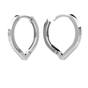Bigiel angielski do podwieszania*srebro AG 925*BZK ODL-01344 15x17 mm