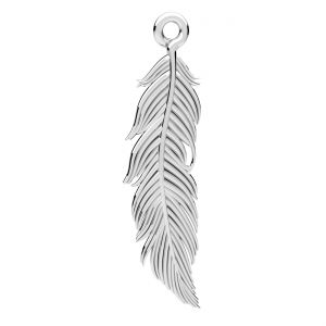 Zawieszka - pióro*srebro AG 925*OWS-00595 9x34 mm