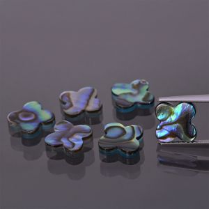 Koniczynka z muszli paua 10x10 MM