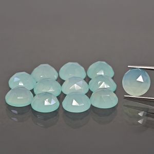 Rozeta - agat aqua 6 MM