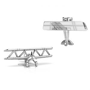 Zawieszka - samolot dwupłatowy*srebro AG 925*CON-1 OWS-00785 7,5x21,2 mm