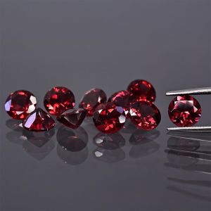 Okrągły kamień, stożek - granat 2 MM
