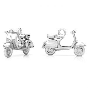Zawieszka - skuter Vespa*srebro AG 925*CON-1 OWS-01182 10,8x17,3 mm