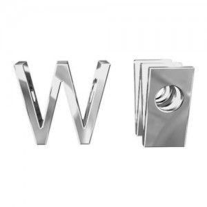 Pendant - letter W*sterling silver AG 925*ALF W