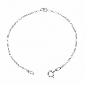 Bransoletka łańcuszkowa typu Rolo*srebro AG 925*S-BRACELET 6 - 15 cm