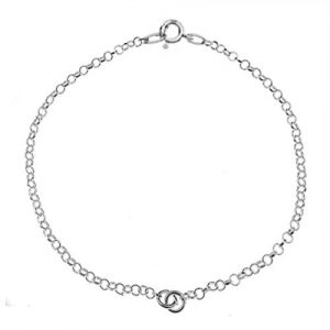 Bransoletka łańcuszkowa typu Rolo*srebro AG 925*S-BRACELET 8 - 15 cm