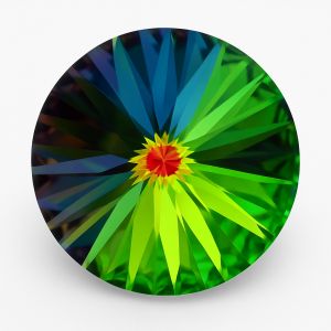 Okrągły kamień Rivoli 10,75 mm Crystal VM - 1122 SS 47 CRYSTAL VM F