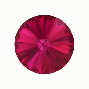 Okrągły kamień Rivoli 10,75 mm Fuchsia - 1122 SS 47 FUCHSIA F