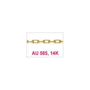 Złote łańcuszki - próba 585 14K